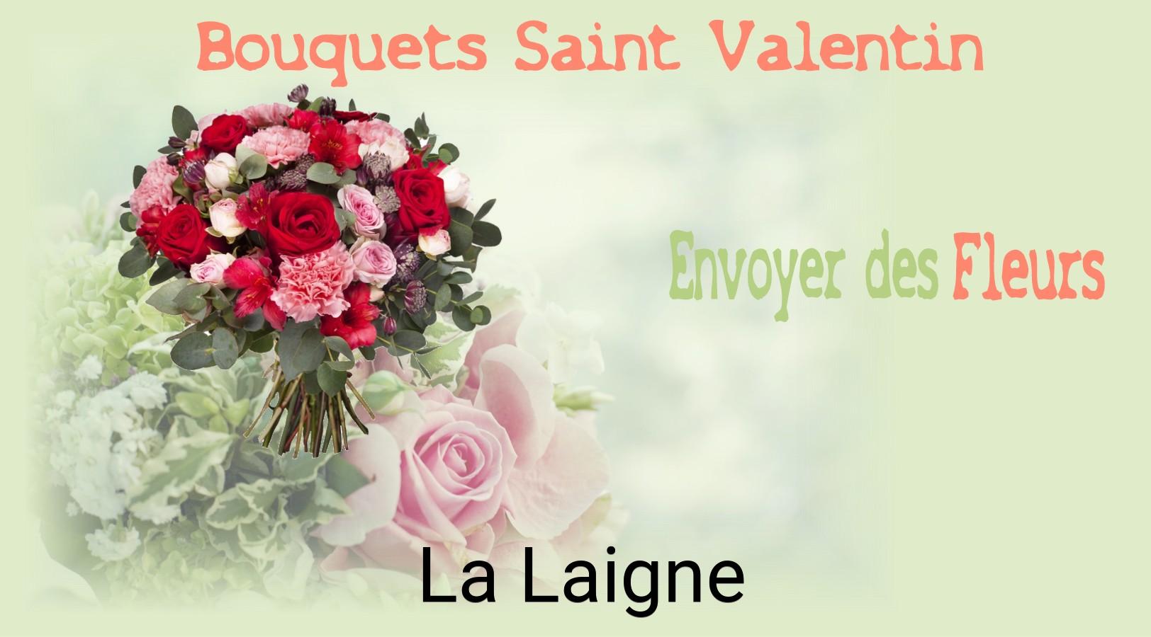 Roses de Saint-Valentin livrées à La Laigne